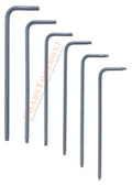 11346 Bondhus Set 6 BallStar L-wrenches T6-T15