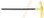 75113 Bondhus 5/16 ProHold Balldriver T-handle