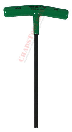 74040 Bondhus T40 ProHold Star T-handle - 7.9"