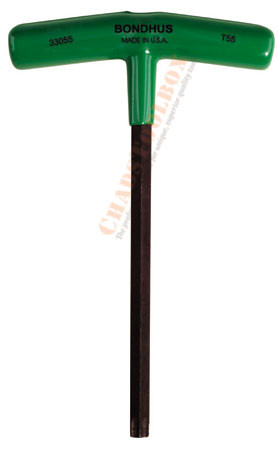 33027 Bondhus T27 Star T-handle - 7.4"