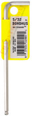 16912 Bondhus 1/4 BriteGuard Plated Balldriver L-wrench