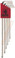 17046 Bondhus Set 6 BriteGuard Plated Balldriver L-wrenches 1.5-5mm