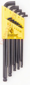 16537 Bondhus Set 13 Stubby Balldriver L-wrenches .050-3/8
