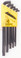 16537 Bondhus Set 13 Stubby Balldriver L-wrenches .050-3/8