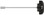 05013408001 WERA 495 T-HANDLE NUTSPINNER/ NUT DRIVER 11 X 350MM