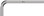 05021030001 WERA 950 4MM HEX PLUS KEY