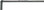 05021635001 WERA 950 L 8MM LONG ARM HEX PLUS KEY