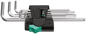 05022181001 WERA 950PKL/7SM N MAGNET HEX PLUS KEY SET METRIC, CHRM