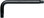 05024040001 WERA 967 TORX L-KEY TX60 X 120MM