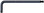 05024210001 WERA 967 PKL LG ARM HX BALLPNT TX40 X 132MM