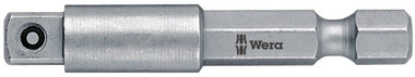 05050220001 WERA 870/4 ADAPTOR 3/8" SQ X 100MM HEX