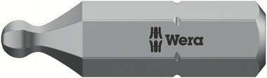 05056354001 WERA 842/1Z PROF BALL END HEX BIT 4 X 25MM