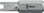 05057153001 WERA 857/1Z SPANNER BITS #10 X 25MM