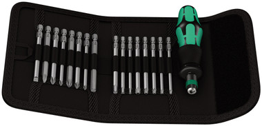 05059295001 WERA KRAFTFORM KOMPAKT 60 POUCH (17PC SET)