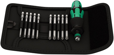 05059299001 WERA KRAFTFORM KOMPAKT 41 POUCH (11PC SET)