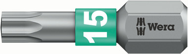 05066122001 WERA 867/1 TORX BTZ TX15 X 25MM BIT