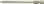 WERA 05071097001 3868/4 # 1 X 89 MM BITS FOR SQUARE SOCKET HEAD SCREW
