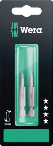 WERA 05134380001 851/4 TZ PH 1 X 50 MM SB BITS ASSORTMENT
