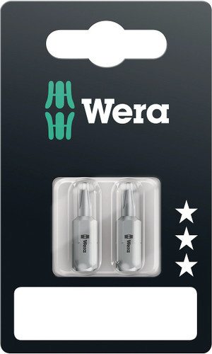 WERA 05135005001 851/1 RZ PH 2 X 25 MM SB BITS FOR DRYWALL-SCREWS
