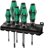 05138250004 WERA 367/6 6PC S/D SET TORX BO + RACK