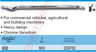 HAZET 652 TIRE IRONS