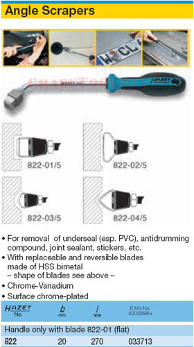 HAZET 822 ANGLE SCRAPER