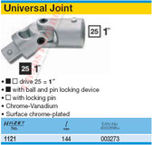 HAZET 1121 UNIVERSAL JOINT 25 (1")