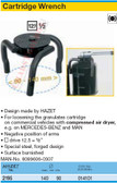 HAZET 2195 CARTRIDGE WRENCH