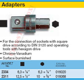 HAZET 2311 ADAPTERS