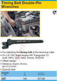 HAZET 2587 DOUBLE-PIN WRENCH