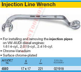 HAZET 4560 FLARE NUT WRENCH