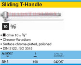 HAZET 8815 SLIDING T-HANDLE 10 (3/8")
