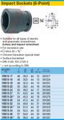 HAZET 1000S-24 6-POINT IMPACT SOCKET