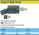 HAZET 1006S UNIVERSAL JOINT FOR IMPACT SOCKETS