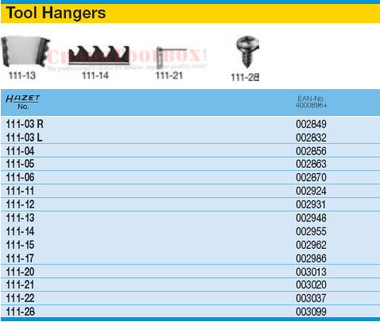 HAZET 111-21 TOOL HOLDER