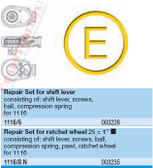 HAZET 1116/6 REPAIR SET