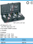HAZET 1557/10 TORX SCREW DRIVING SET