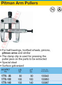 HAZET 1776-85 PITMAN ARM SHAFT PULLER