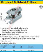 HAZET 1779-1 BALL JOINT PULLER