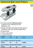 HAZET 1779-3 BALL JOINT PULLER