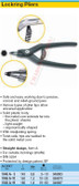 HAZET 1845A-3 LOCKRING PLIERS