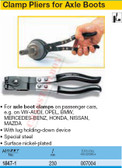 HAZET 1847-1 CLAMP PLIERS