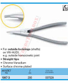 HAZET 1847-3 LOCKRING PLIERS