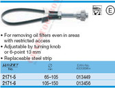 HAZET 2171-6 OIL FILTER WRENCH