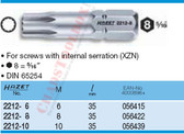 HAZET 2212-10 SCREWDRIVER BIT