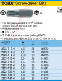 HAZET 2223-T15H TORX-SCREWDRIVER BIT