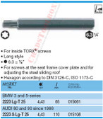 HAZET 2223LG-T25 TORX-SCREWDRIVER BIT