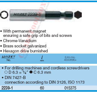 HAZET 2239-1 ADAPTER