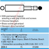 HAZET 2239-3 ADAPTER