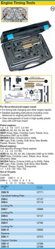 HAZET 2588/19 ENGINE TIMING TOOL SET